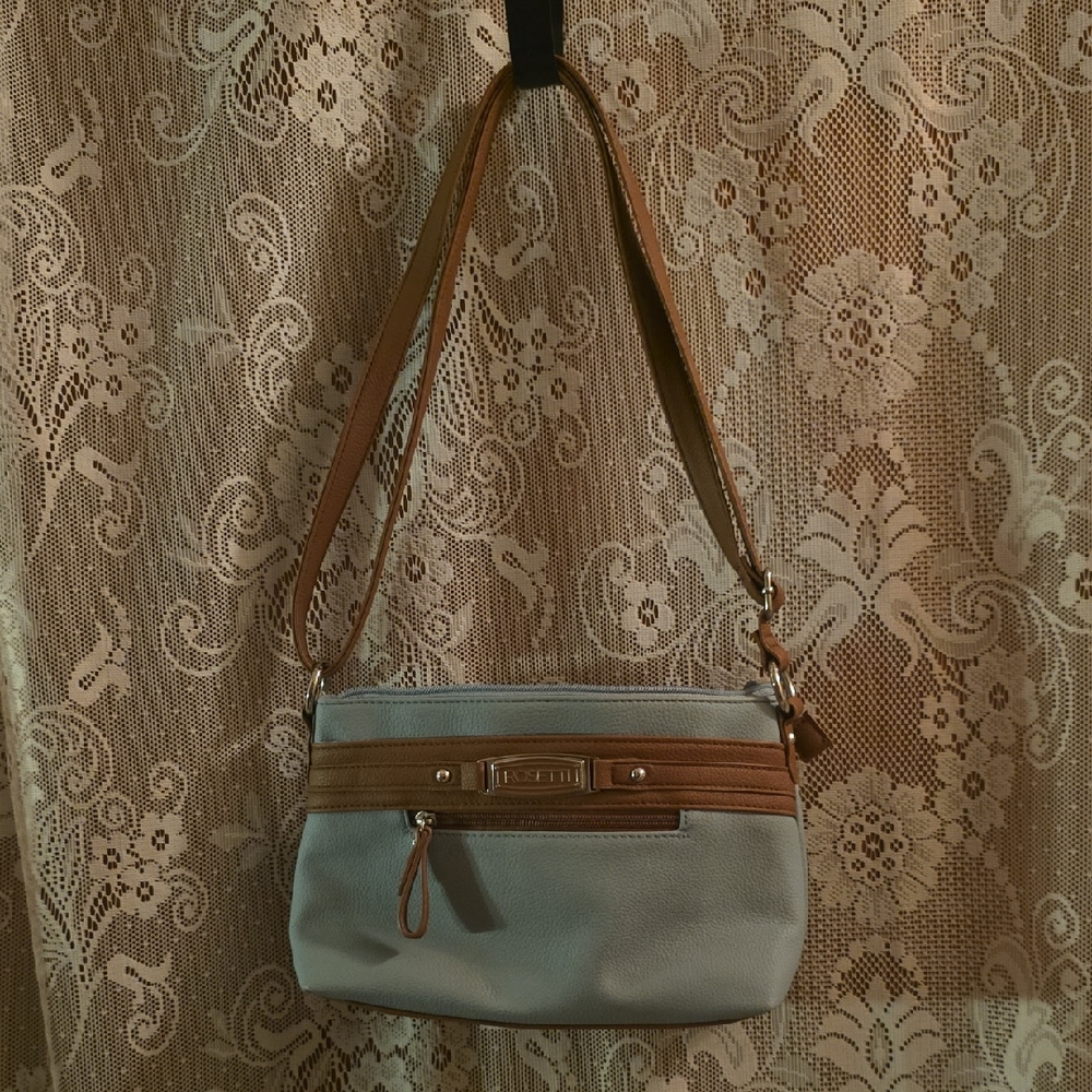 New Rosetti Shoulder Crossbody 11x7 Adjustable Strap Bag‎ 4 Pockets
